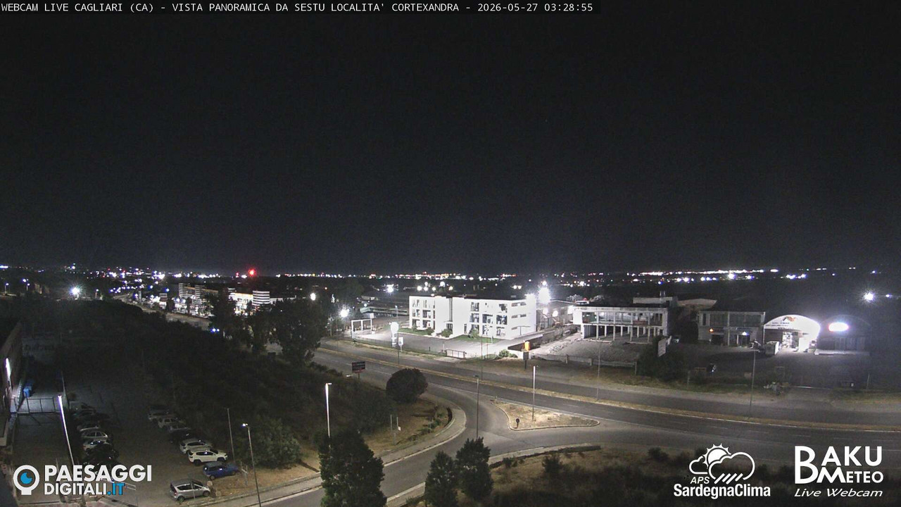 time-lapse frame, Sestu Cortexandra webcam