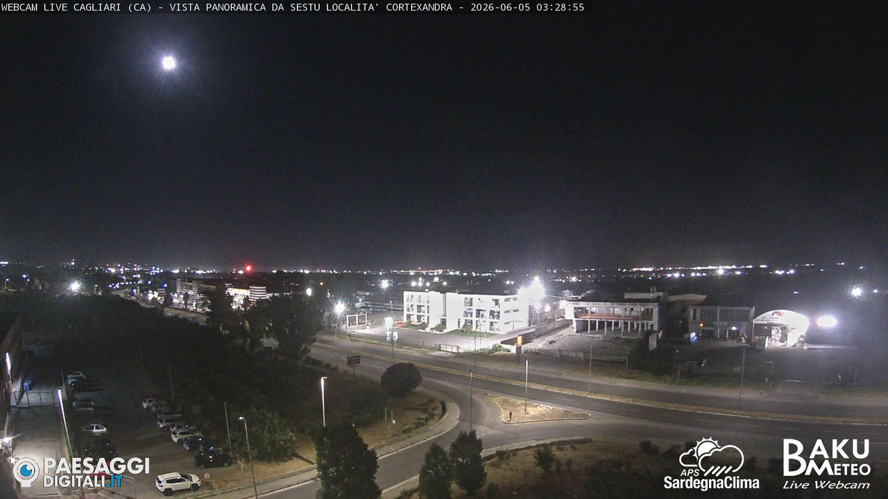 time-lapse frame, Sestu Cortexandra webcam