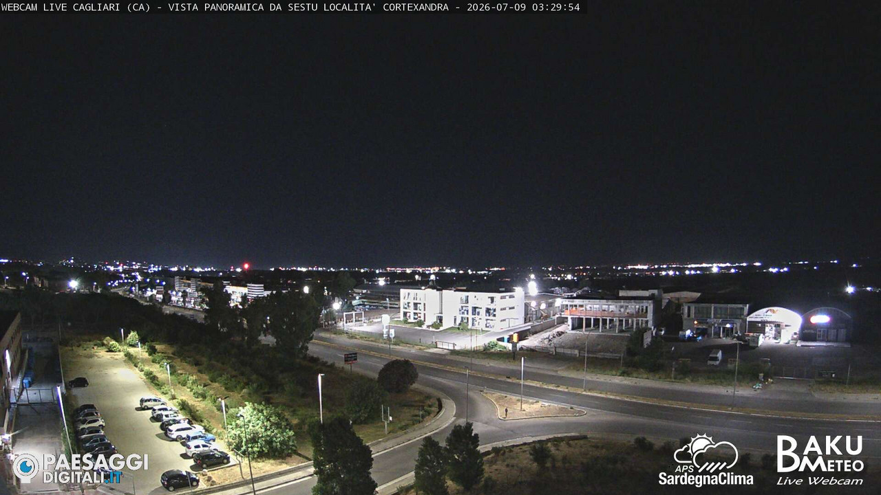 time-lapse frame, Sestu Cortexandra webcam