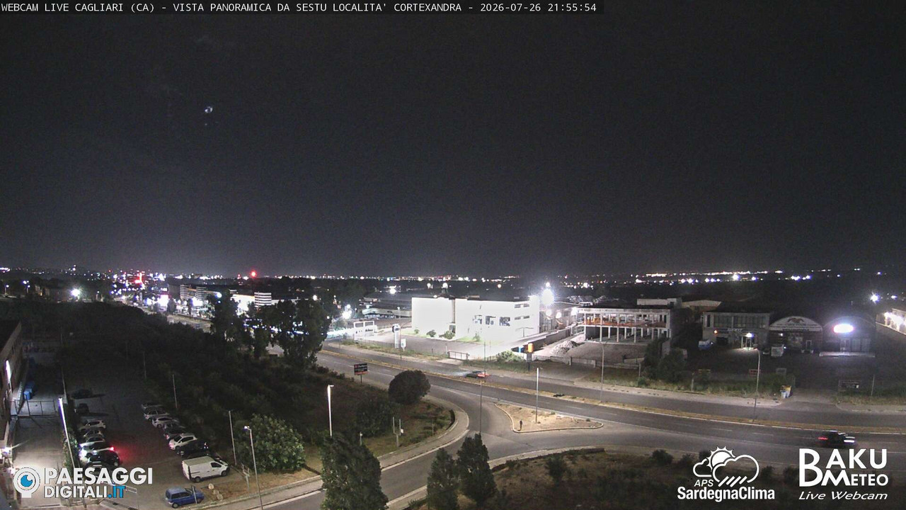 time-lapse frame, Sestu Cortexandra webcam