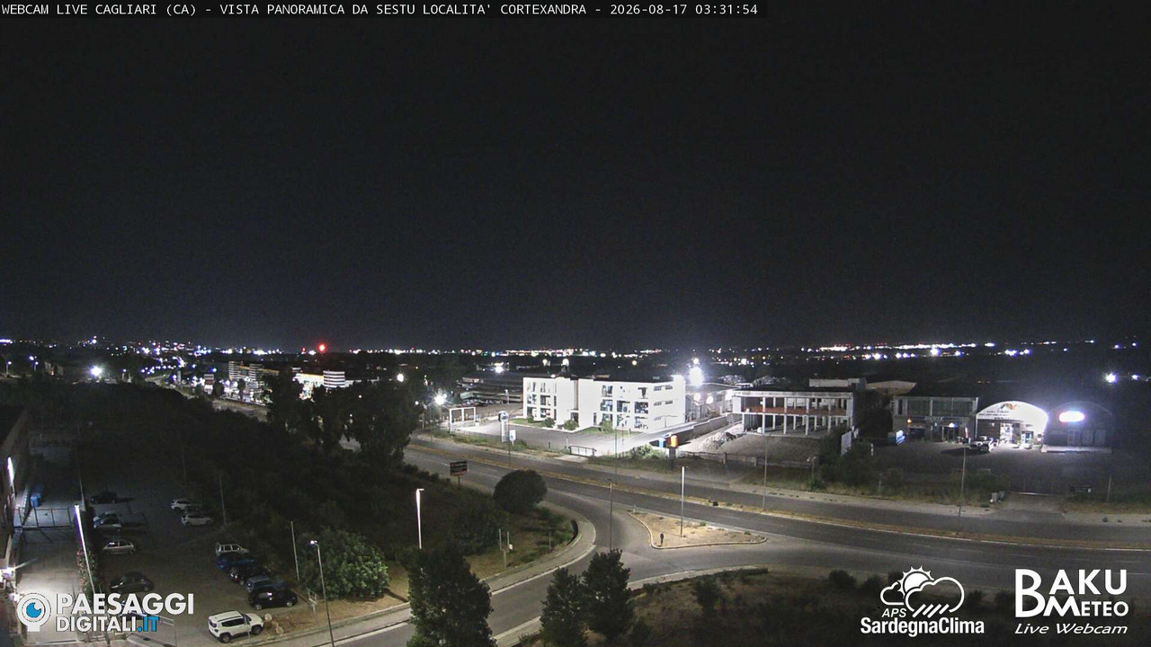 time-lapse frame, Sestu Cortexandra webcam