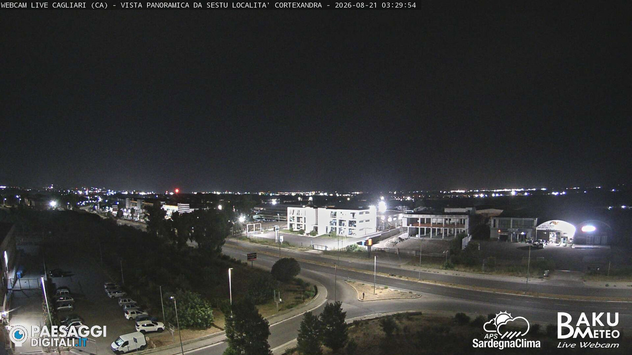 time-lapse frame, Sestu Cortexandra webcam