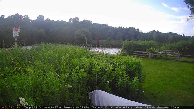 time-lapse frame, Deck-Dock Cam webcam