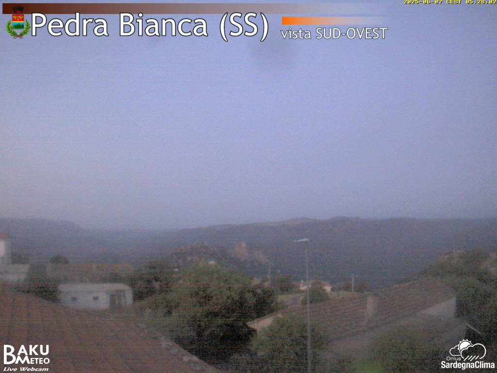 time-lapse frame, Pedra Bianca webcam
