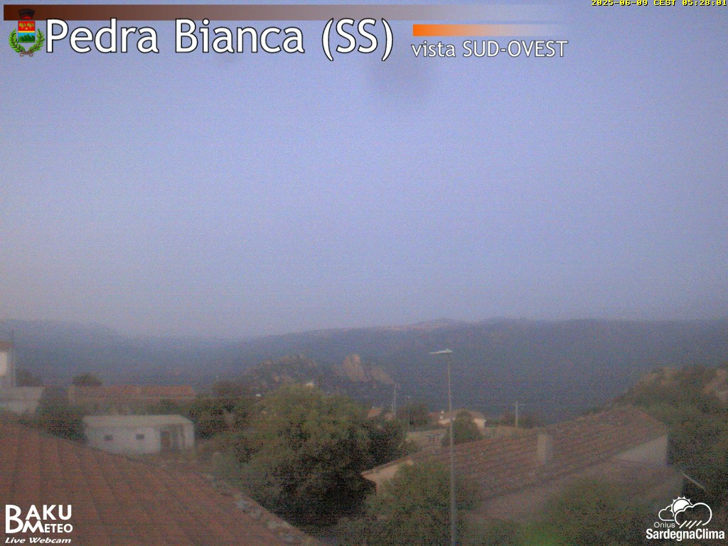 time-lapse frame, Pedra Bianca webcam