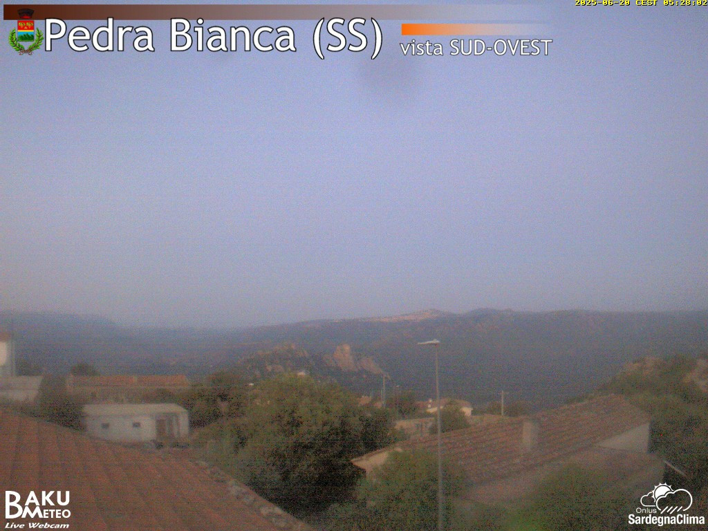 time-lapse frame, Pedra Bianca webcam