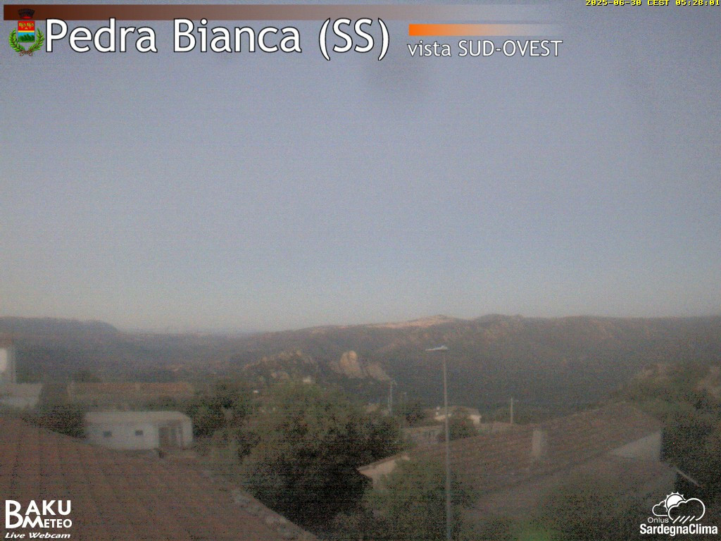 time-lapse frame, Pedra Bianca webcam