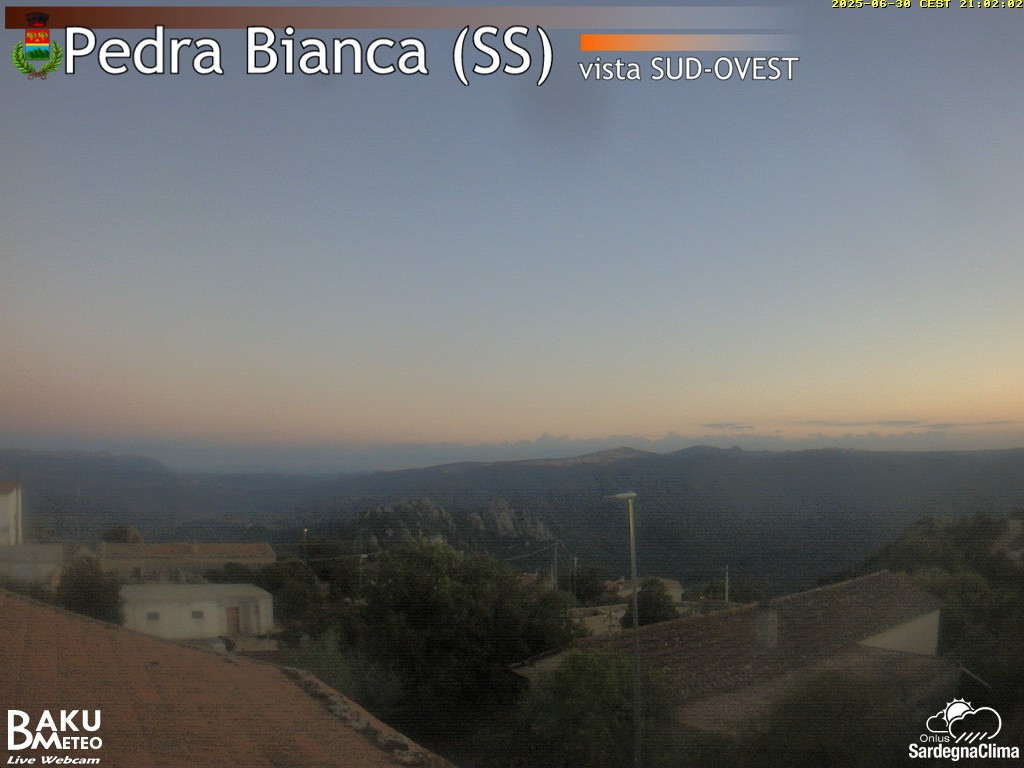 time-lapse frame, Pedra Bianca webcam
