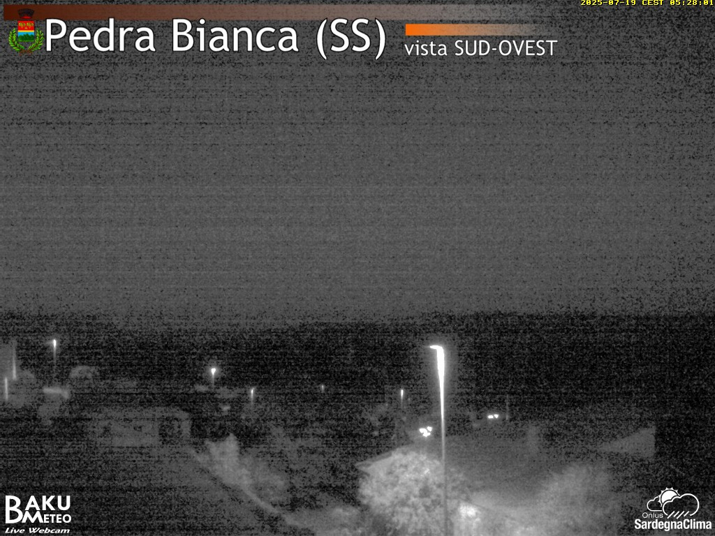 time-lapse frame, Pedra Bianca webcam