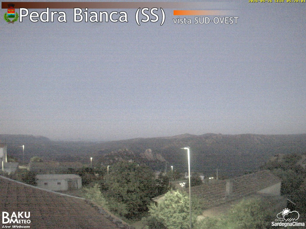 time-lapse frame, Pedra Bianca webcam
