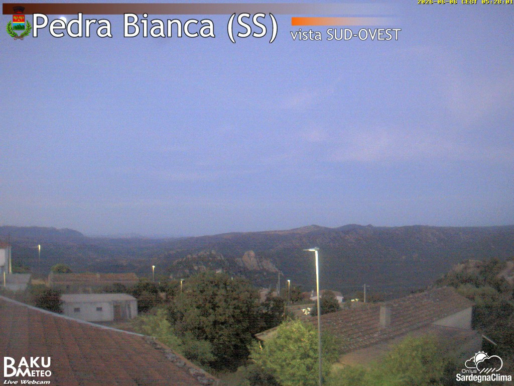 time-lapse frame, Pedra Bianca webcam