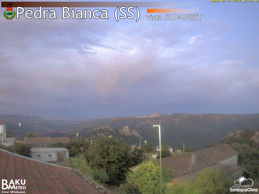 time-lapse frame, Pedra Bianca webcam