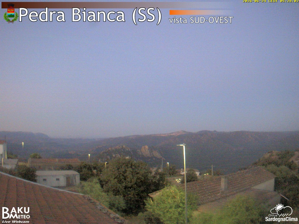 time-lapse frame, Pedra Bianca webcam