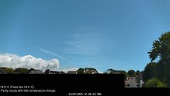 view from Wembury, Devon. Knighton Hill Cam on 2025-07-03