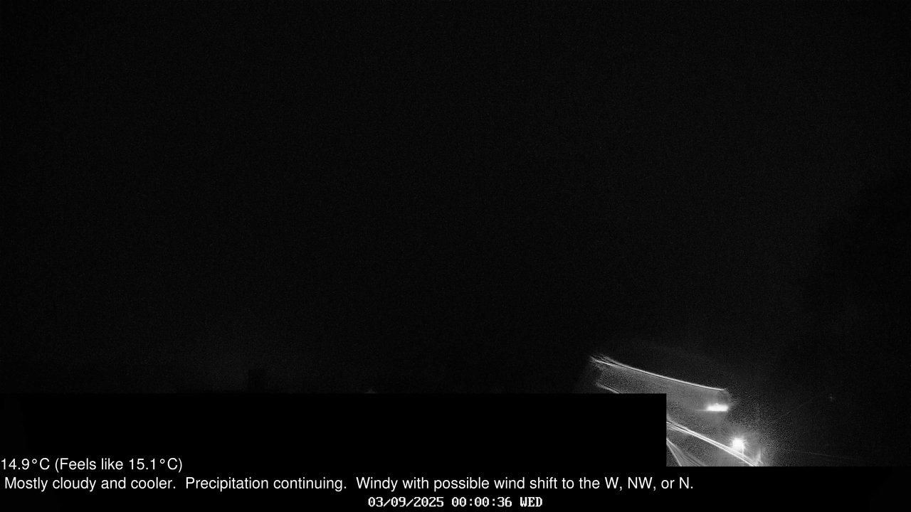 time-lapse frame, Wembury, Devon. Knighton Hill Cam webcam