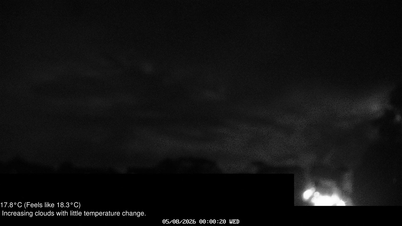 time-lapse frame, Wembury, Devon. Knighton Hill Cam webcam