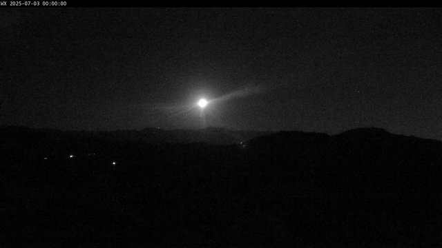 time-lapse frame, Highlands webcam