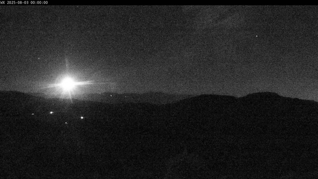time-lapse frame, Highlands webcam