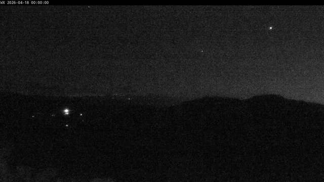 time-lapse frame, Highlands webcam
