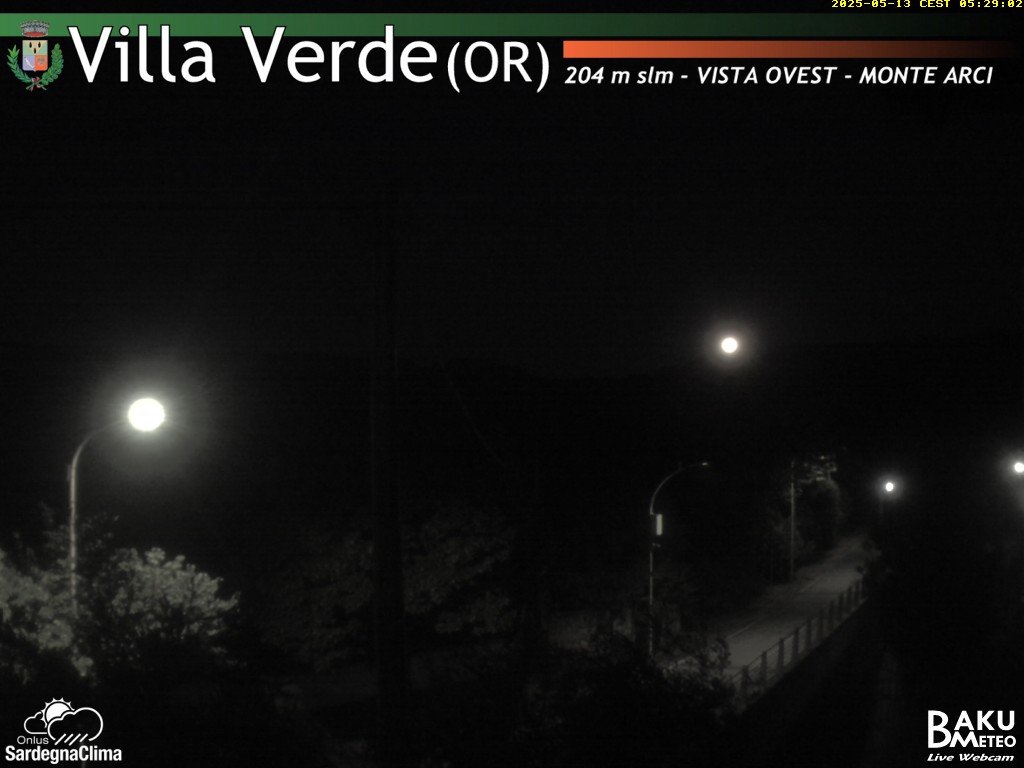 time-lapse frame, Baini Ovest webcam