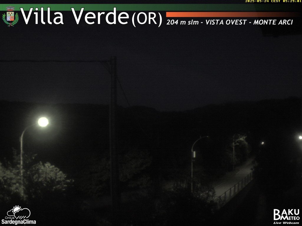 time-lapse frame, Baini Ovest webcam
