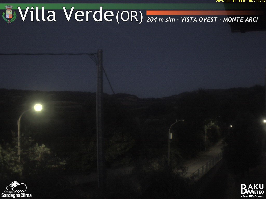time-lapse frame, Baini Ovest webcam