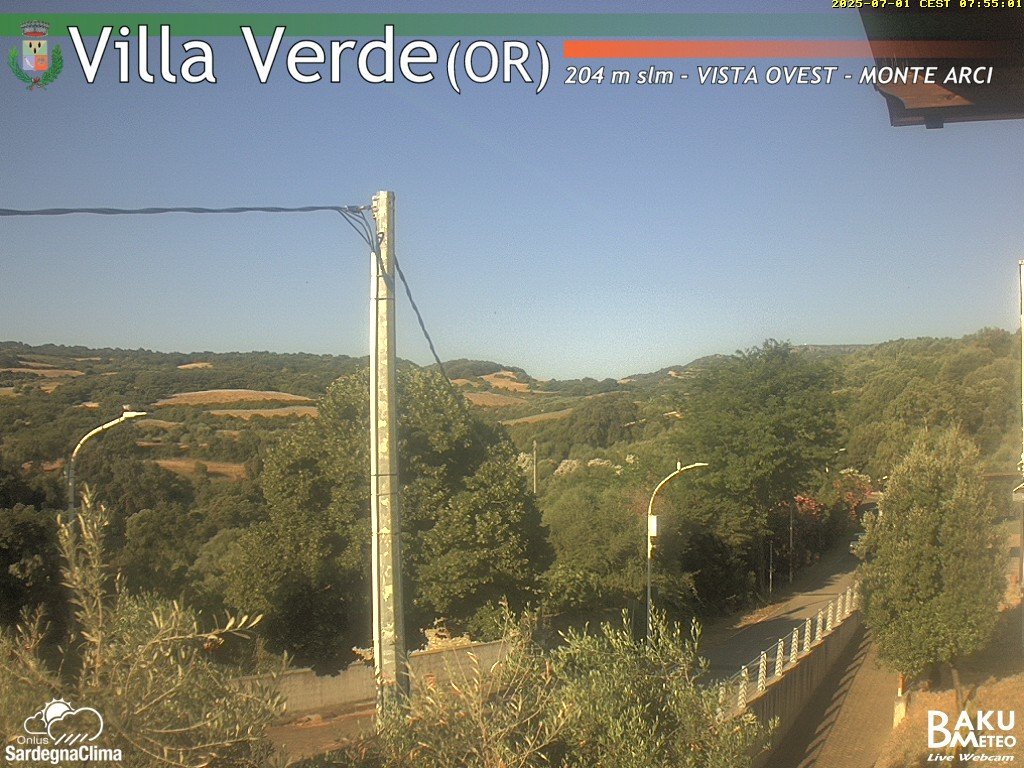 time-lapse frame, Baini Ovest webcam