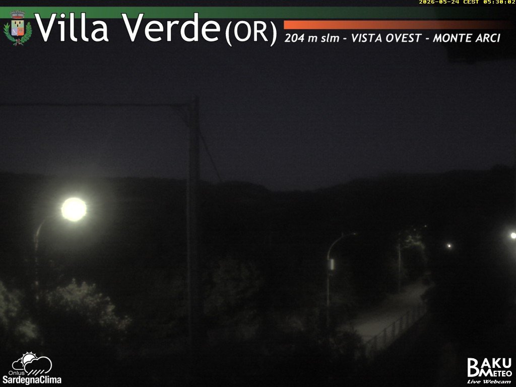 time-lapse frame, Baini Ovest webcam