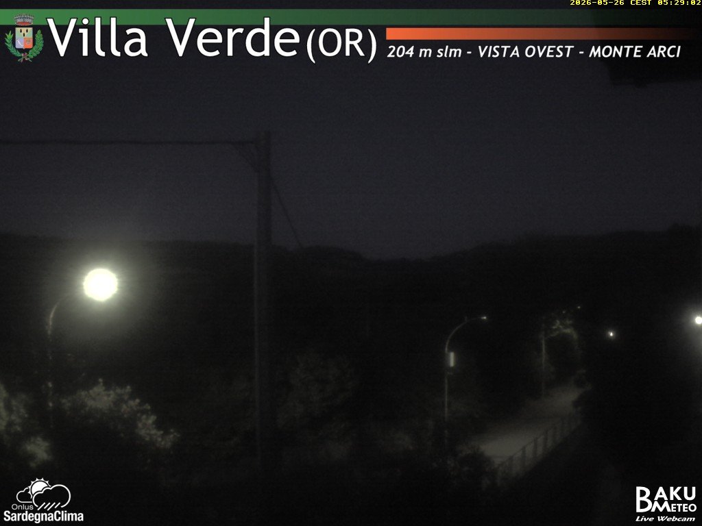 time-lapse frame, Baini Ovest webcam