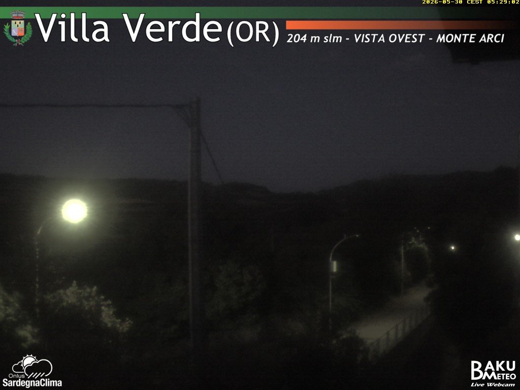 time-lapse frame, Baini Ovest webcam
