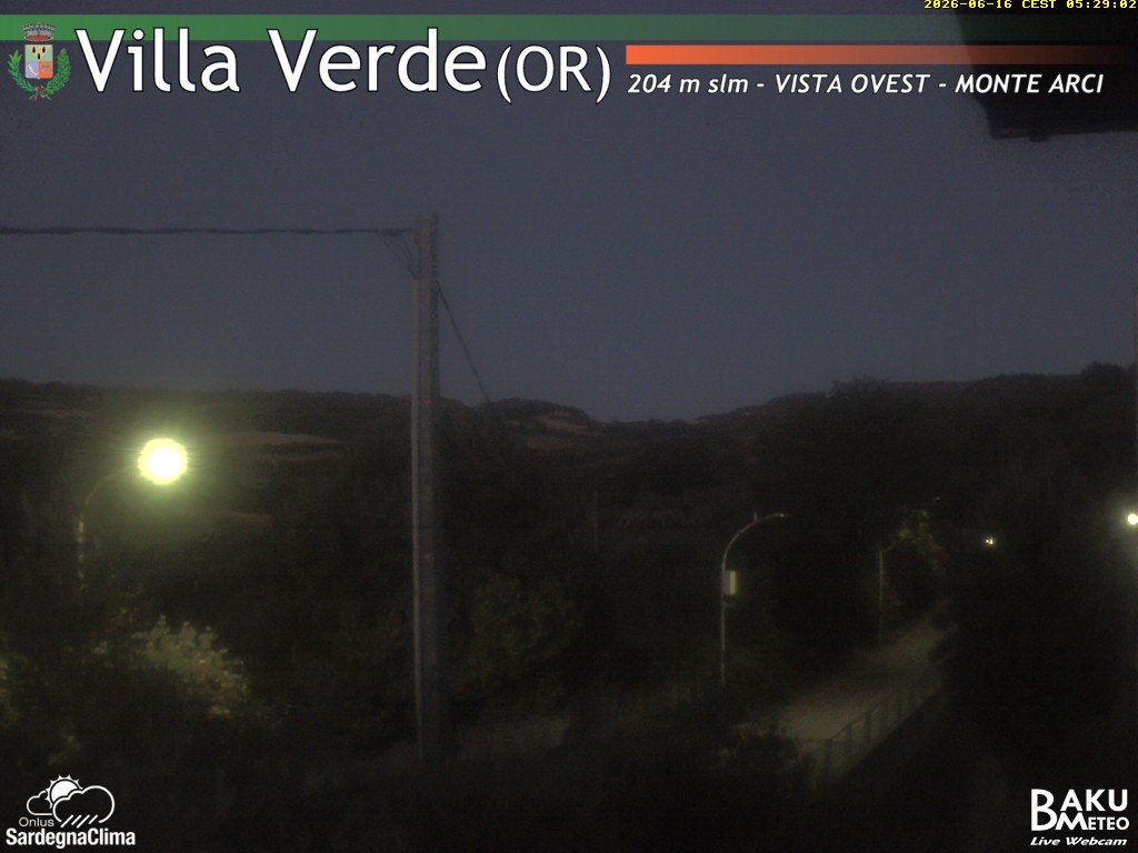 time-lapse frame, Baini Ovest webcam