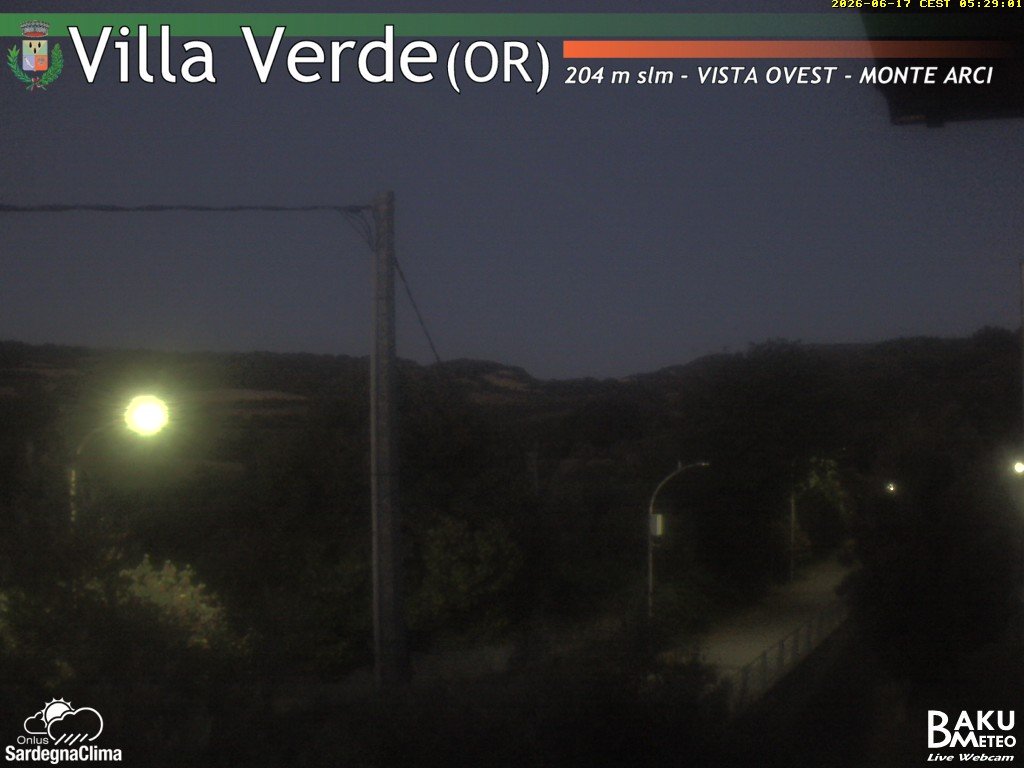 time-lapse frame, Baini Ovest webcam