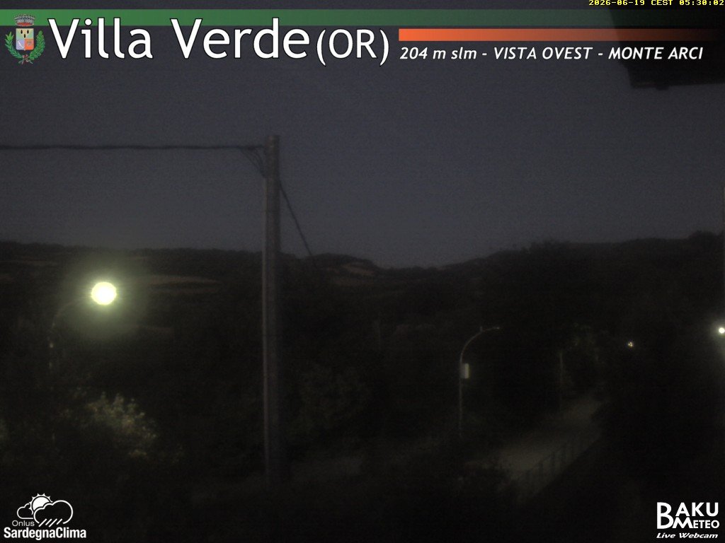 time-lapse frame, Baini Ovest webcam