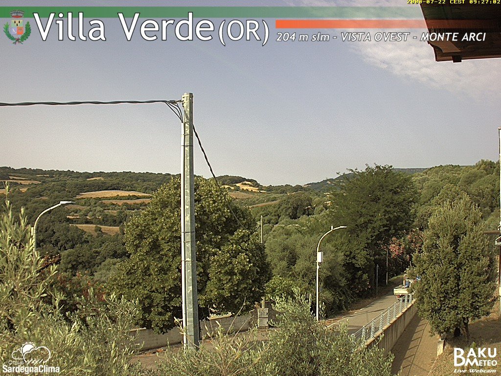time-lapse frame, Baini Ovest webcam