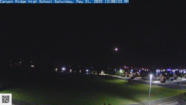 time-lapse frame, Canyon Ridge High School webcam