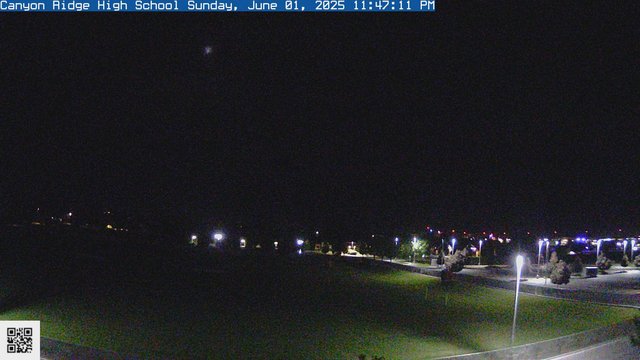 time-lapse frame, Canyon Ridge High School webcam