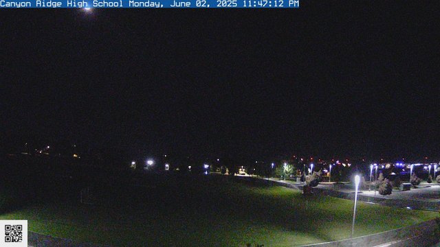 time-lapse frame, Canyon Ridge High School webcam
