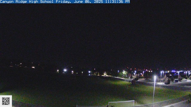 time-lapse frame, Canyon Ridge High School webcam