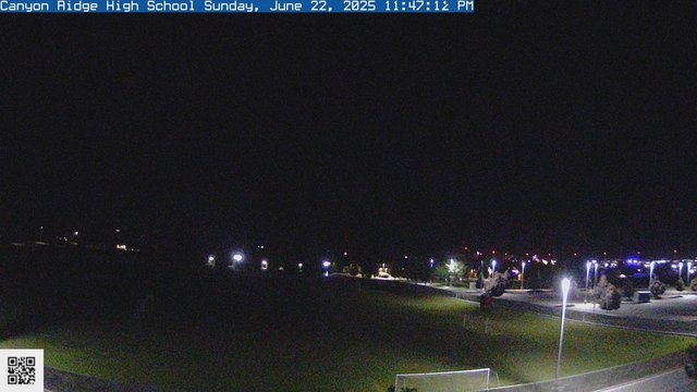 time-lapse frame, Canyon Ridge High School webcam