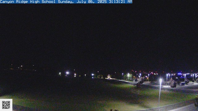 time-lapse frame, Canyon Ridge High School webcam