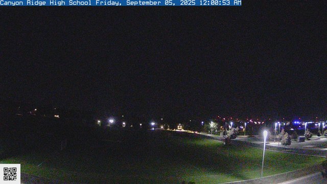 time-lapse frame, Canyon Ridge High School webcam