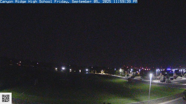 time-lapse frame, Canyon Ridge High School webcam