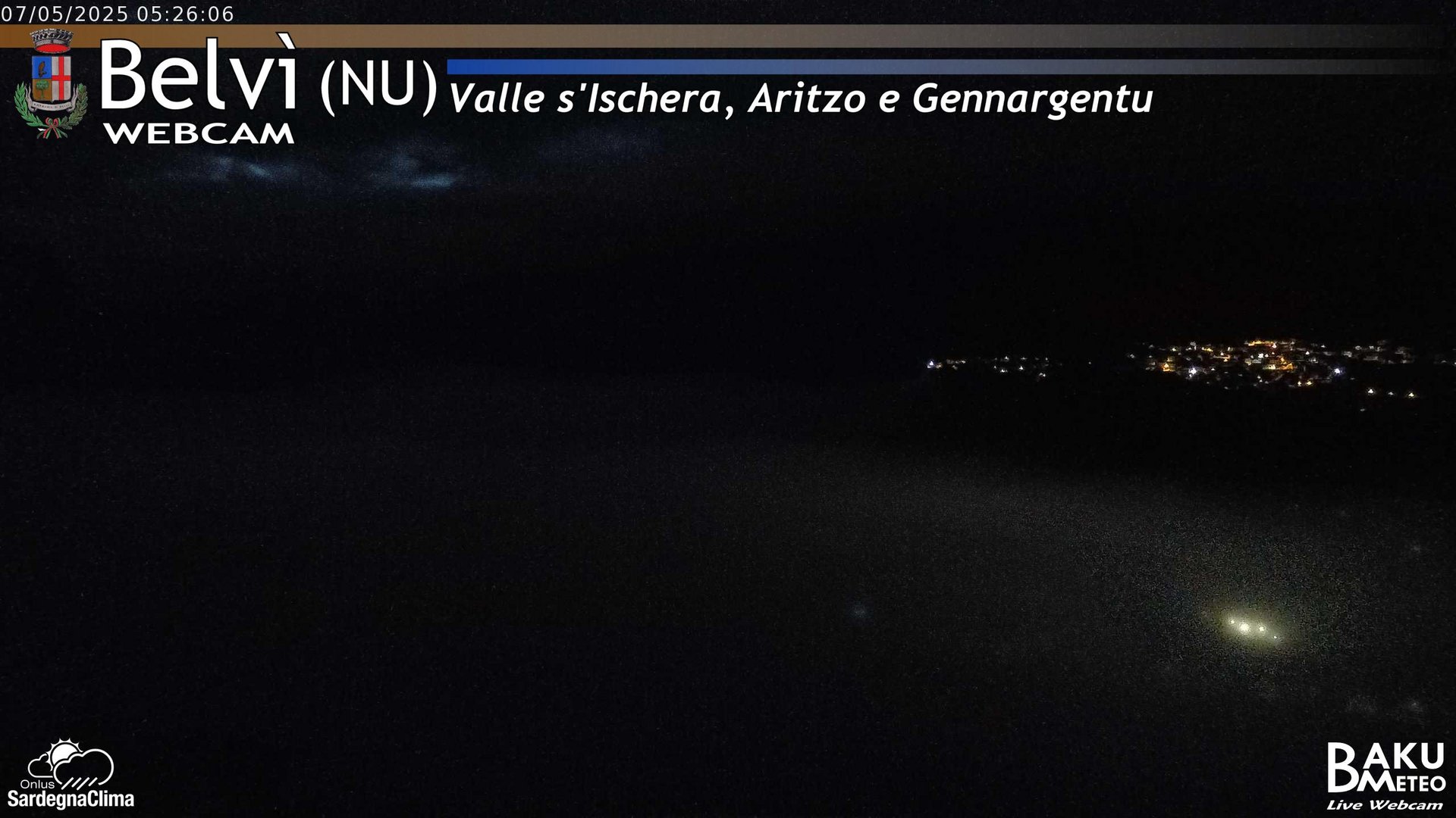 time-lapse frame, Belvì webcam
