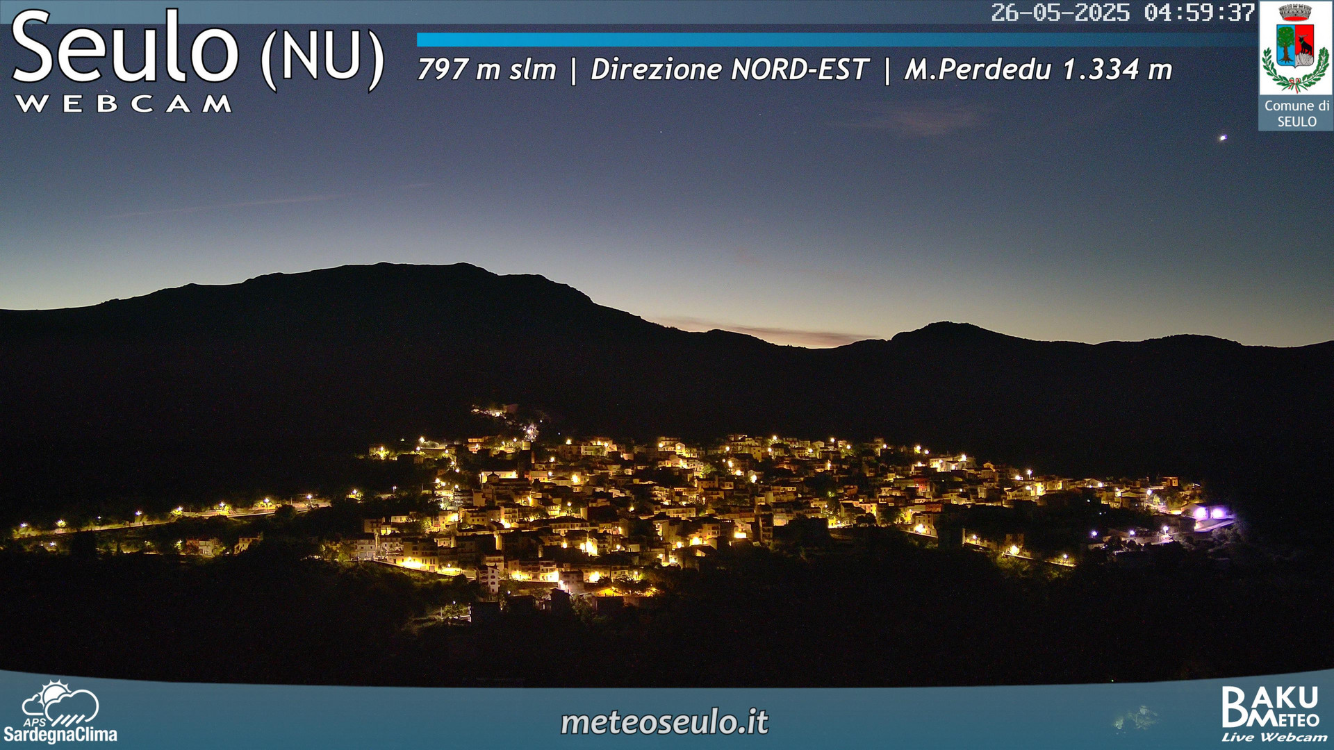 time-lapse frame, Seulo webcam