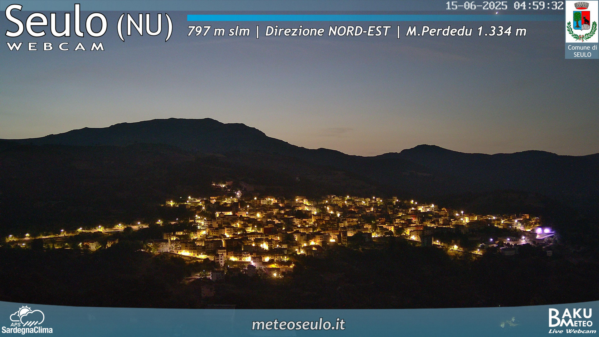 time-lapse frame, Seulo webcam