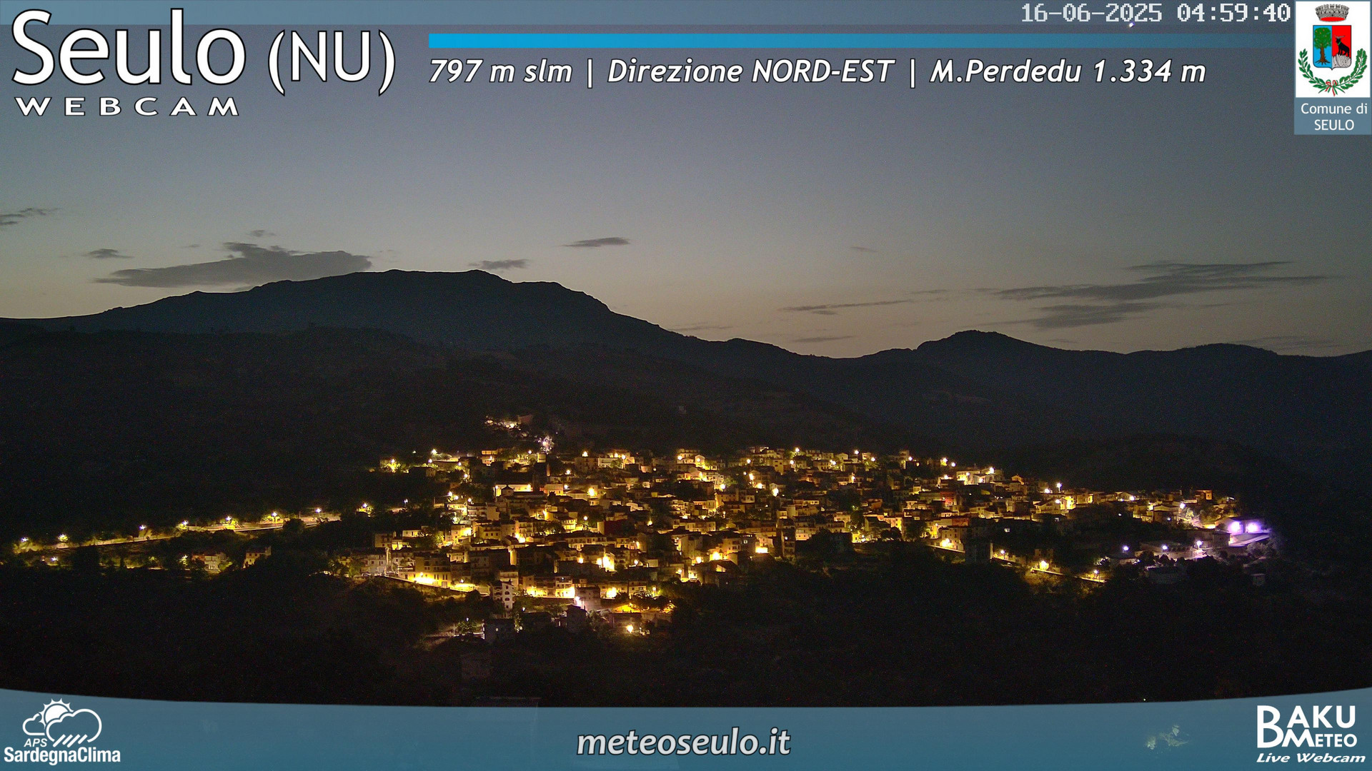 time-lapse frame, Seulo webcam