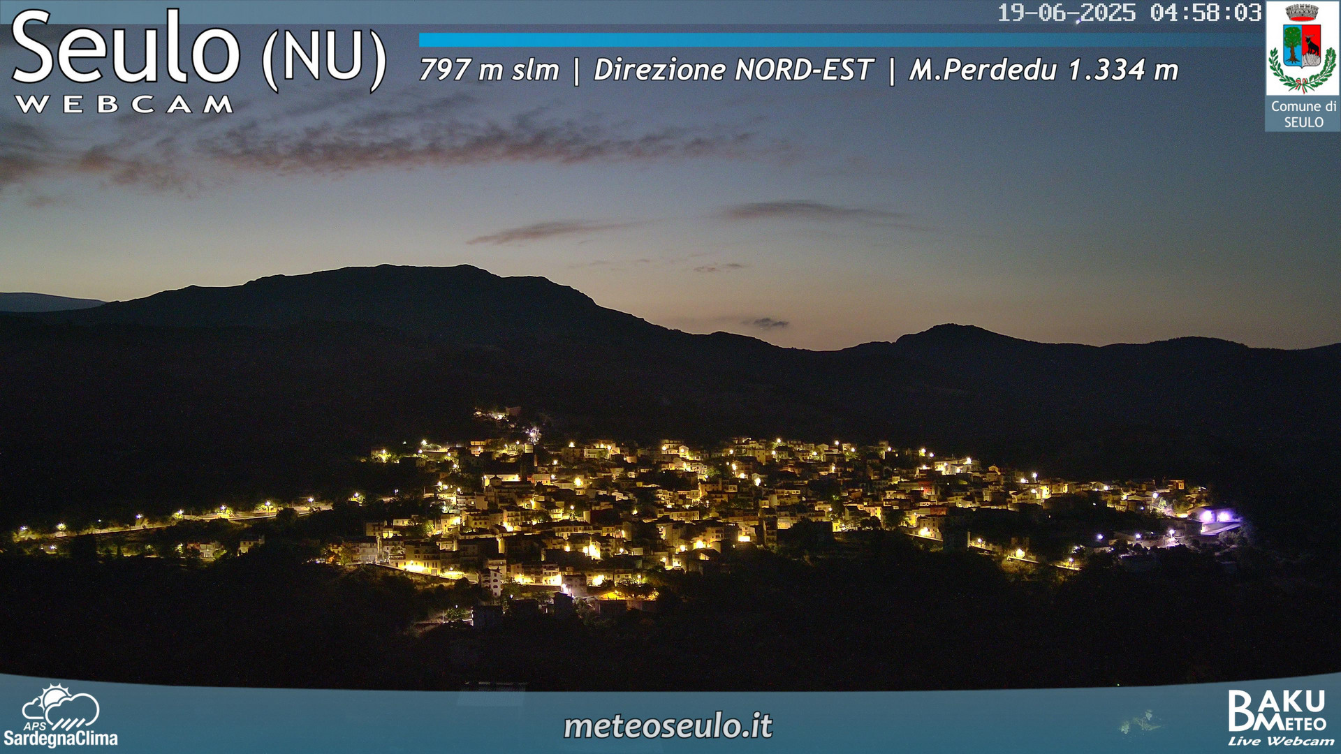 time-lapse frame, Seulo webcam