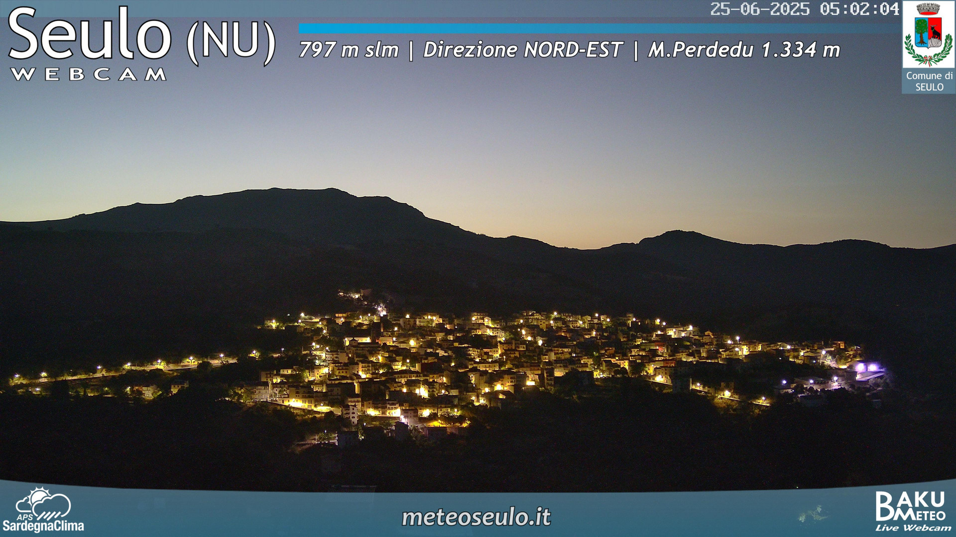 time-lapse frame, Seulo webcam