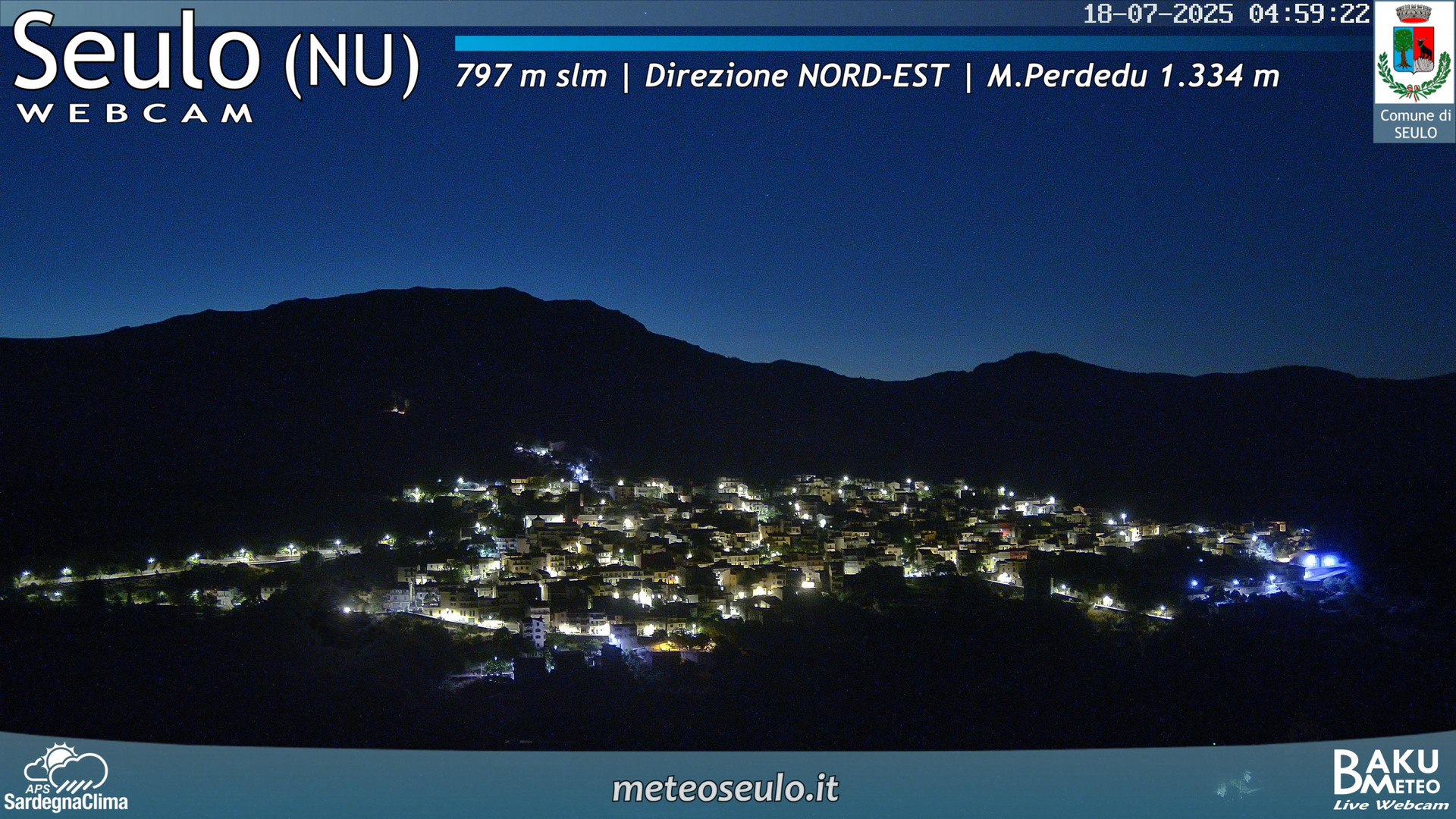 time-lapse frame, Seulo webcam