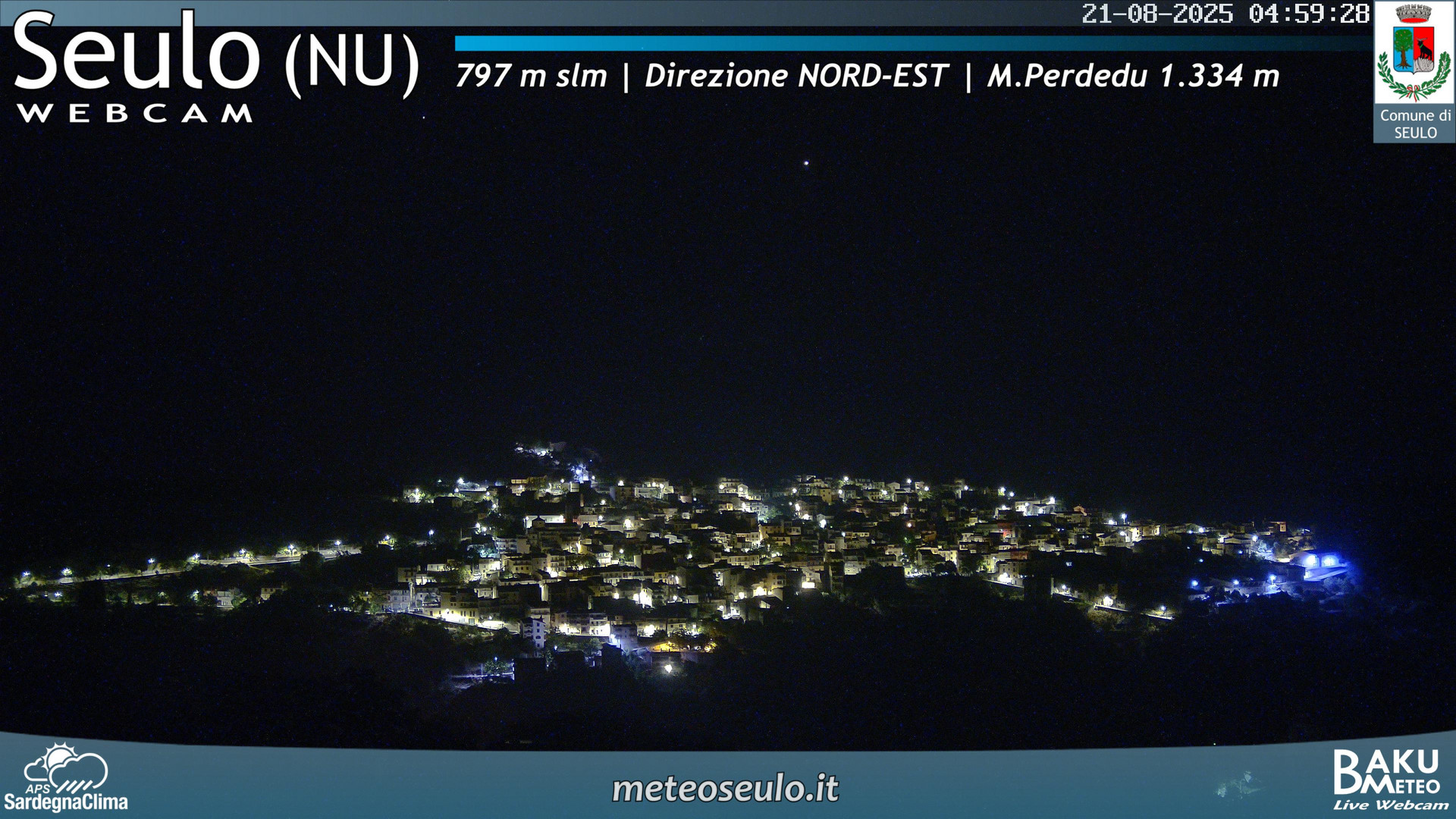 time-lapse frame, Seulo webcam